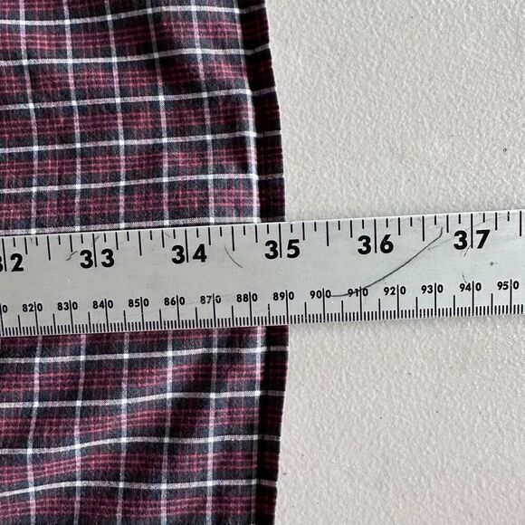 VTG Ralph‎ Lauren Jeans Co LS Plaid Shirt Mens 2XLT Red Black Button Down Flag - Picture 9 of 9